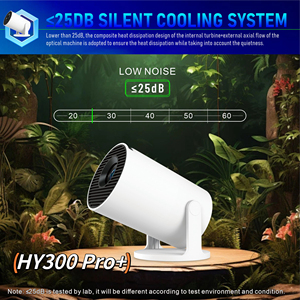热卖HY-300pro + 便携式投影仪液晶薄膜晶体管显示投影仪720P高清安卓11迷你智能投影仪 - Product Image 5