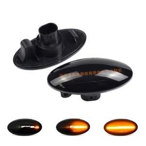 Feux de direction dynamiques pour <span class=keywords><strong>Suzuki</strong></span> Swift Jimmy Vitara <span class=keywords><strong>SX4</strong></span> Alto, clignotants LED latéraux, feux de position latéraux à flux d'eau, clignotants - Product Image 1