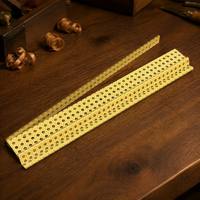 Support de Mahjong Américain de 20 Pouces avec Poussoir, en Acrylique, Design en Rotin Tressé, Support Magnétique en Rotin pour Mahjong