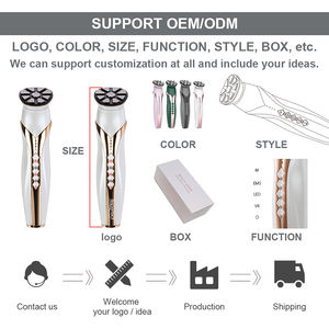 <span class=keywords><strong>Beperfect</strong></span> Portable Massage Du Visage Led Thérapie Par La Lumière Machine De Beauté Du Visage Multi-fonctionnel RF Équipement De Beauté - Product Image 4