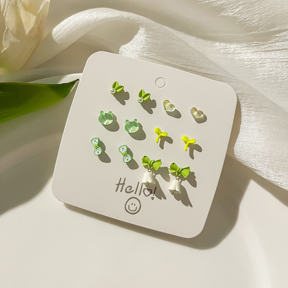 Green set - six-piece set