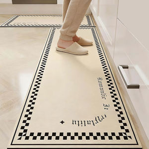 <span class=keywords><strong>Tapis</strong></span> <span class=keywords><strong>de</strong></span> <span class=keywords><strong>cuisine</strong></span> antidérapant et absorbant l'eau en boue <span class=keywords><strong>de</strong></span> diatomée, ensemble <span class=keywords><strong>de</strong></span> 2 pièces imprimé, moderne et personnalisé, lavable pour la maison - Product Image 4