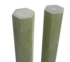 High insulation solid bar epoxy resin hexagonal fiberglass rods
