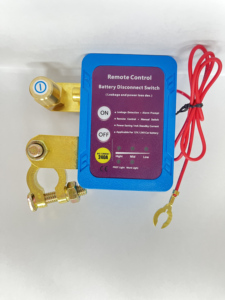 HUANGMAOXIN HMX01 Interruttore Automatico <span class=keywords><strong>Staccabatteria</strong></span> 12V 240A <span class=keywords><strong>con</strong></span> <span class=keywords><strong>Telecomando</strong></span> 2 Poli ABS Specifico per <span class=keywords><strong>Auto</strong></span> - Product Image 4