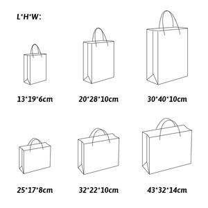 Tùy Chỉnh Quần Áo Thương Hiệu In Tái Chế Túi Giấy Các Tông Mua Sắm Túi Giấy Túi Quà Tặng Với Logo Riêng Của Bạn Cho Doanh Nghiệp Nhỏ - Product Image 3