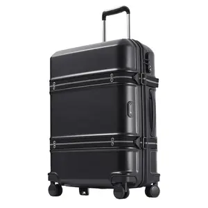 Hoge Kwaliteit Harde PC 20 "24" 28 "Inch Sets Bagage Met Dubbele Riem bagagelabel