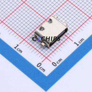 HYCW515-USBC16-120B USB Connector SMD Connector ( Connector Type: Type-C )( Gender: Female )( Mounting Type: Sink Board ) - Product Image 1