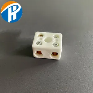 Directly Sale Ceramic wire Terminal Block 1 2 3 5 8 holes Ceramic Wiring Terminal Porcelain Connector