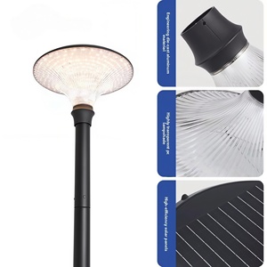 <span class=keywords><strong>Lampe</strong></span> <span class=keywords><strong>solaire</strong></span> LED de jardin/route en aluminium, très vendue, étanche IP65, CRI élevé 85, contrôle inductif, intensité variable, allumage automatique nocturne, garantie 2 ans - Product Image 5