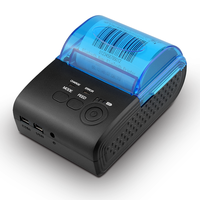 Printer Thermal Mini 2 inci 58mm, Mendukung Koneksi USB dan BT