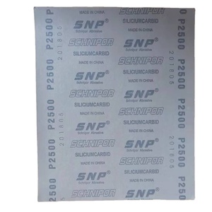 Papel de Lija de Carburo de Silicio Cuadrado de Alta Dureza de 9*11 Pulgadas, Impermeable, para Pulir Metal, Madera y Automóviles, Personalizable OEM - Product Image 5