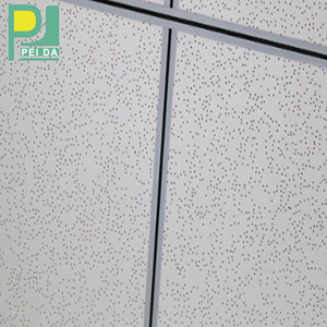 Pannello Fonoassorbente in Lana Minerale per Soffitto, Isolamento Acustico per Ufficio, Resistente al Fuoco, Decorazione d'Interni - Product Image 3