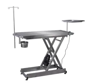 304 steel large Animal Table Pet Operation Theater Table Veterinary Surgical Table electric lifting Used In Operation