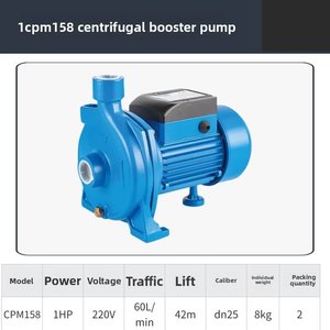 Pompe centrifuge auto-amorçante électrique <span class=keywords><strong>CPM158</strong></span> 0,75 kW à haut débit pour l'eau chaude domestique et le surpresseur de pipeline de chauffage au sol - Product Image 4