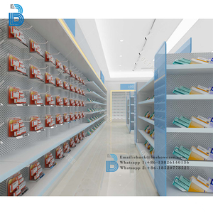 2020 Mới Nhất Thiết Kế Dược Hiển Thị Truy Cập Đứng Dược Kệ Và Nhà Thuốc Dược Đồ Nội Thất - Product Image 5