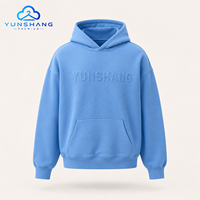 Sudadera con Capucha para Hombre, Marca Hip-Hop, 100% Algodón, Felpa, Secado Rápido, Transpirable, Unisex, Invierno, Casual, Lisa, 300 Gramos