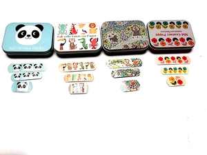 Vendaje de primeros auxilios adhesivo de dibujos animados para niños en caja de lata - Product Image 3