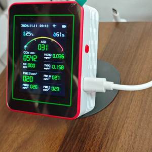 MT29 Air Quality Monitor 15 In 1 CO2 PM2.5 Formaldehyde Detector LCD Display Indoor Use - Product Image 3