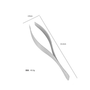 <span class=keywords><strong>Pince</strong></span> à épiler en acier inoxydable de haute qualité Offre Spéciale outil de cuisine <span class=keywords><strong>pour</strong></span> l'enlèvement des os de poisson Clips de ramassage en métal - Product Image 3