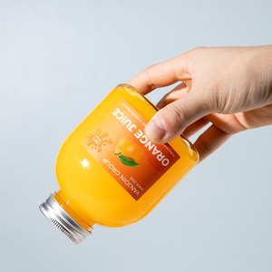 Botellas de Vidrio Transparentes Recargables de 300 ml con Tapa de Rosca para Té con Leche, Yogur, Bebidas, Refrescos, Agua, Jugo - Product Image 3
