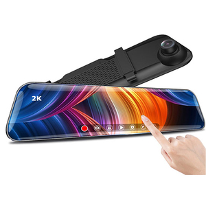 12" 2K 4K Mirror Dash Cam Front Rear Dual Rear View Camera GPS WiFi ADAS Car black box DVR Driving Recorder