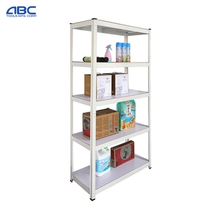 Étagères galvanisées réglables autonomes, système d'étagères multi-niveaux, reconfiguration de la disposition du stockage - Product Image 1