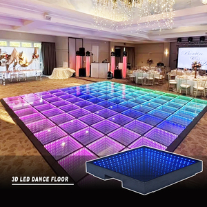 Luces <span class=keywords><strong>de</strong></span> escenario extraíbles <span class=keywords><strong>de</strong></span> <span class=keywords><strong>SUEZ</strong></span> 3D Mirror LED Dance Floor Top para fiestas <span class=keywords><strong>de</strong></span> boda - Product Image 2