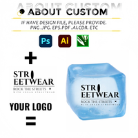 Jouet anti-stress en caoutchouc en forme de glaçon avec logo personnalisé, jouet sensoriel à presser en forme de cube multi-design pour adolescents, jouet fidget anti-stress en maltose