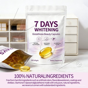 Kapsul Kecantikan Kolagen <span class=keywords><strong>Glutathione</strong></span> Harga Terjangkau, Softgel Pemutih Kulit 7 Hari untuk Mencerahkan dan Melembapkan Kulit - Product Image 6