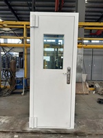 Porte de sécurité en verre résistant, porte de coffre-fort, porte en métal, usine de Jinzhengsafe