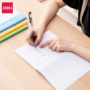 Deli Softcover Notebook A5 80 Pages Saddle Stitching Digital Printing Student Exercise Book - Product Image 2