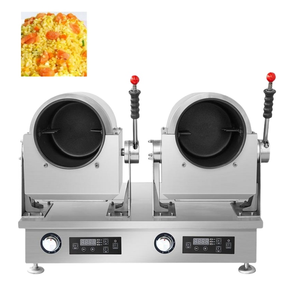 Machine à Frire les Légumes Commerciale Innovante avec Panier de Friteuse et Tambour Rotatif - Product Image 4