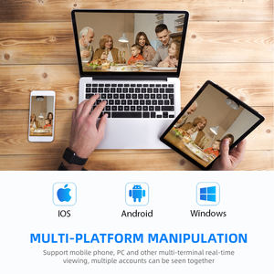 WESECUU Petit Bonhomme de Neige HD 1080P 2MP <span class=keywords><strong>WIFI</strong></span> Caméra IP Caméra Intelligente Suivi Automatique Sécurité Domestique Intérieure <span class=keywords><strong>WiFi</strong></span> Baby Monitor - Product Image 6