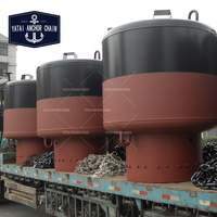 Certifié CCS Steel Ocean Light Buoy Factory Vente en gros Équipement d'aide à la navigation pour le marquage marin pour bateau à quai