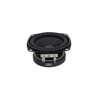 3 pouces 78mm Square Midbass Multimedia Speaker Horn 10W 8ohm Woofer Speaker
