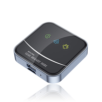 OEM ODM 3 en 1 Carplay Ai Box Android 13 Adaptador Inalámbrico Inteligente para Automóvil, USB, Portátil, Metálico, con Youtube para Apple iPhone