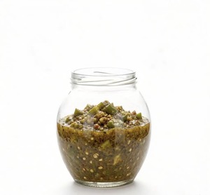 960ml Glasgefäß für Konserven, Chilisauce, Fruchtmarmelade, Eingelegtes, Konfitüren & Verschiedene Gewürze - Product Image 2
