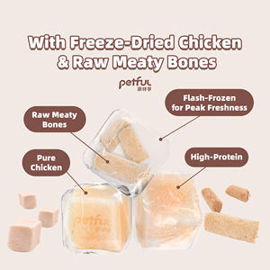 OEM High Protein Gefrier getrocknetes Trocken futter für Haustiere Chicken Beef Liver Turkey Kibble Hergestellt für persische Pudel <span class=keywords><strong>Maine</strong></span> <span class=keywords><strong>Coon</strong></span> Cats - Product Image 4