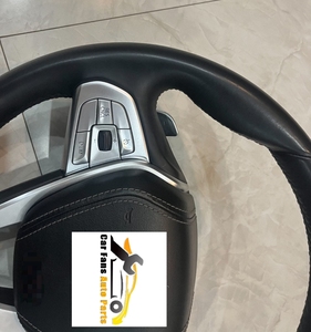 Volante de Cuero de <span class=keywords><strong>Segunda</strong></span> <span class=keywords><strong>Mano</strong></span> de Buena Calidad para <span class=keywords><strong>BMW</strong></span> <span class=keywords><strong>Serie</strong></span> 7 G12, Ensamblaje de Volante Modificado y Mejorado - Product Image 6