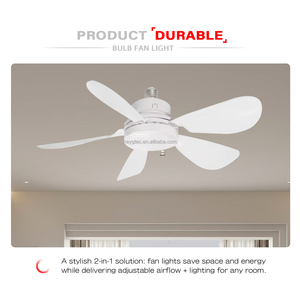 Đèn chùm gắn trần 520mm 5 cánh quạt 3000-6500K 10W có quạt 3 tốc độ - Product Image 5