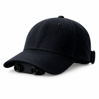 Mini caméra d'action montée sur la tête 1080P, 6 axes, bandeau intégré, mémoire intégrée de 256 Go, étanche IP67, double objectif, grand angle 150°
