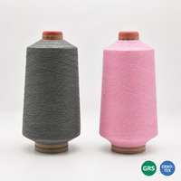 Fil de nylon polyamide DTY teint en masse à haute élasticité pour le tricot à la main des chaussettes