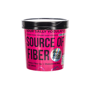 LOKYO Vasos Desechables Personalizados con Logotipo Impreso al por Mayor para Gelato, Helado, Yogurt Congelado, Helado <span class=keywords><strong>McFlurry</strong></span> - Product Image 5