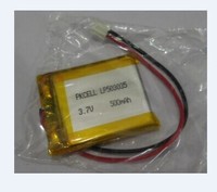 Batterie LiPo PKCELL LP503035 3.7V 500mAh rechargeable, pack de batteries au lithium polymère avec 1000 cycles pour jouets, vente chaude