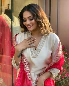 ชุดสูท Salwar อินเดียปากีสถานคุณภาพดีที่สุดพิเศษพร้อมการพิมพ์ดิจิตอลเพื่อการขายส่งออกในราคาประหยัด - Product Image 6