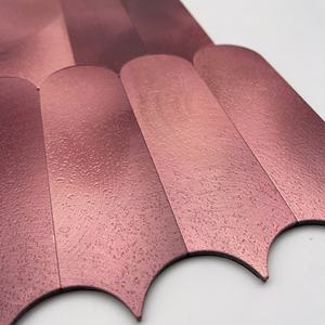 Nuovo design rosa impermeabile Peel e autoadesivo decorazione della parete striscia PVC mosaico <span class=keywords><strong>cucina</strong></span> backsplash <span class=keywords><strong>piastrelle</strong></span> - Product Image 3