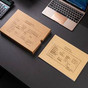 Haute qualité Deli PJ101 10 boîte de documents comptables 7.1 broches bon boîte de rangement <span class=keywords><strong>comptabilité</strong></span> générale fichier organisation boîte dossier de haute qualité - Product Image 4