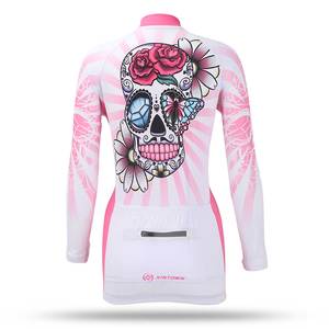 Vêtements <span class=keywords><strong>de</strong></span> sport pour femmes <span class=keywords><strong>de</strong></span> grande taille <span class=keywords><strong>de</strong></span> haute qualité, écologiques, légers, respirants, à séchage rapide, anti-UV, <span class=keywords><strong>maillot</strong></span> <span class=keywords><strong>de</strong></span> <span class=keywords><strong>vélo</strong></span> à manches longues - Product Image 2