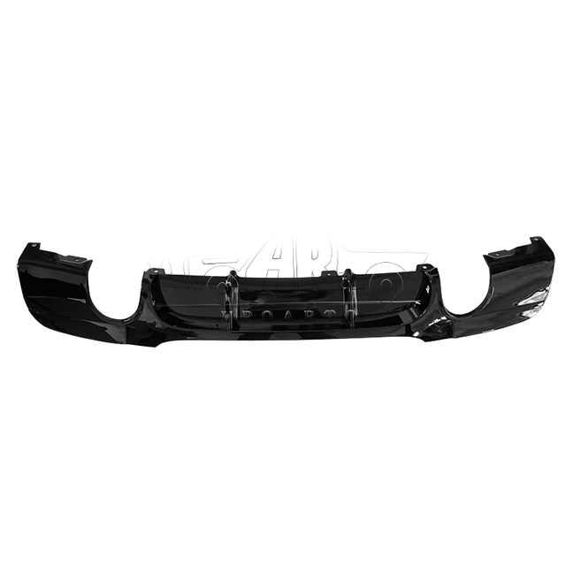 Haosheng E90 Back Diffuser Rear Bumper Plastic Carbon Fiber Looks P Style Rear Lip Diffuser for BMW 3 Series E90