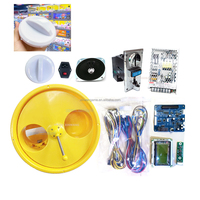 Kit de jeu de machine en plastique DIY, ensemble de distributeur de capsules, carte mère, accepteur de pièces, pièce de rechange, cadeau surprise pour enfants, jouet à pièces